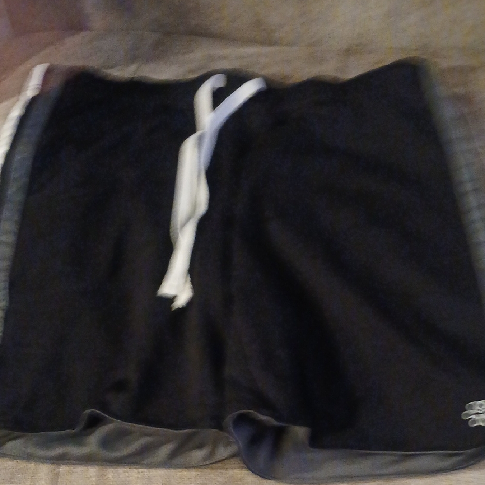 Black and Gray Athletic Shorts